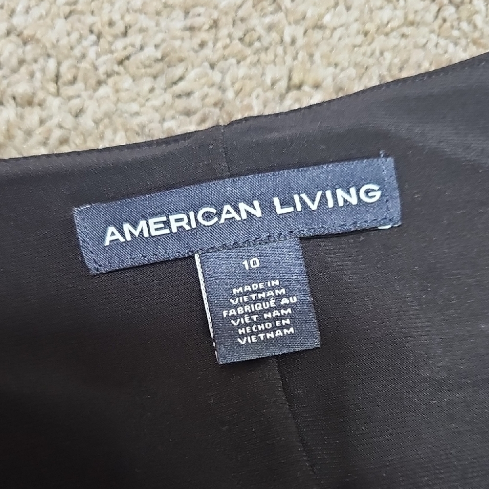 American Living Black Midi Dress - Picture 2 of 5
